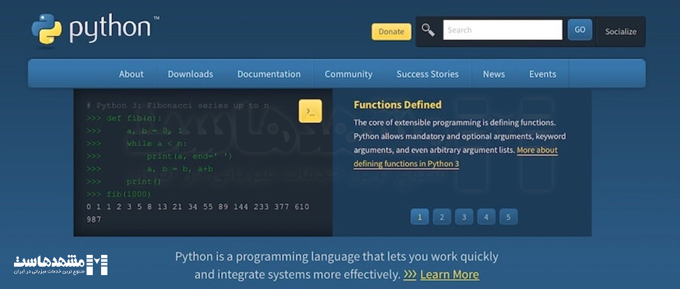 دانلود پایتون