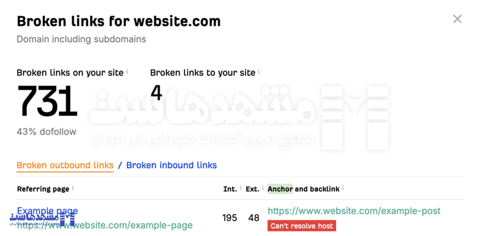 خطای 404