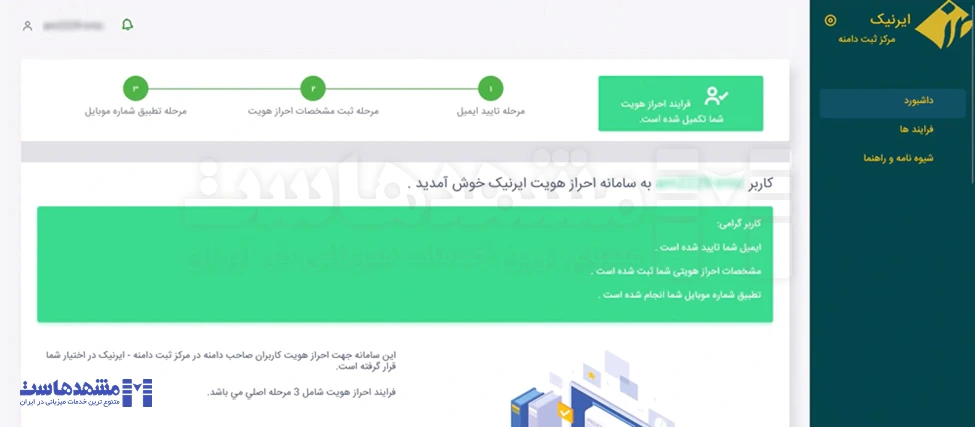 روال احراز هویت ایرنیک