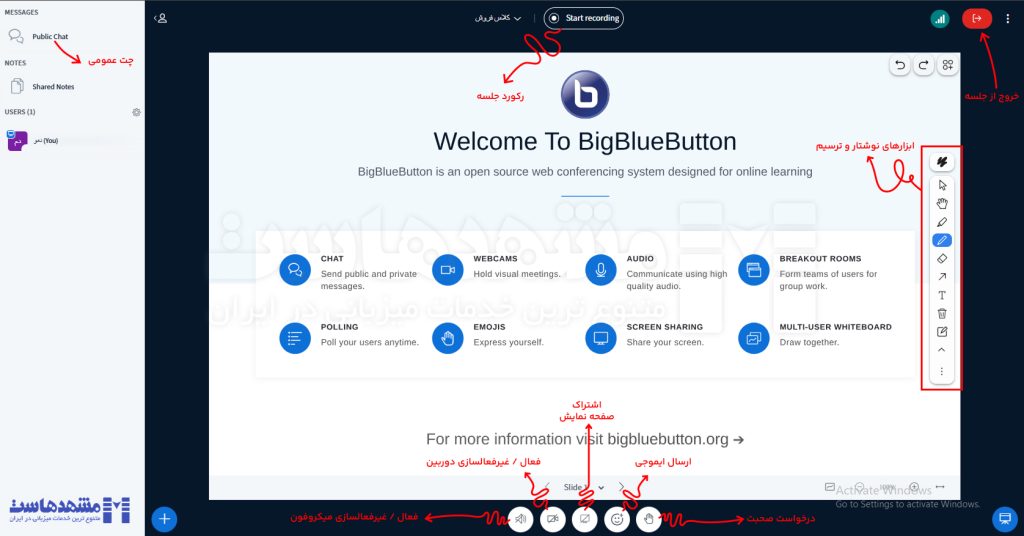 آموزش کلاس آنلاین